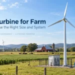 wind turbine for farm
